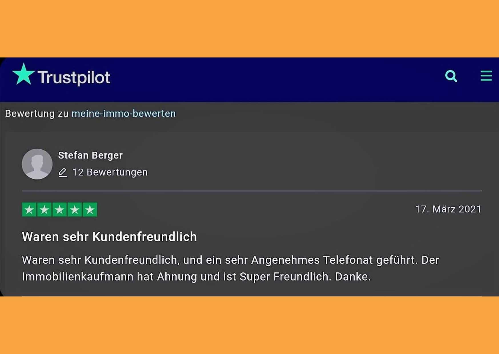 Trustpilot Bewertung Kontaktieren Sie uns einfach